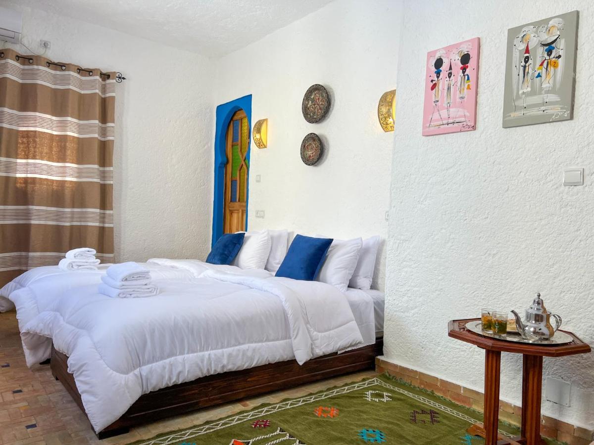 Riad Dokara Chefchaouen Bagian luar foto