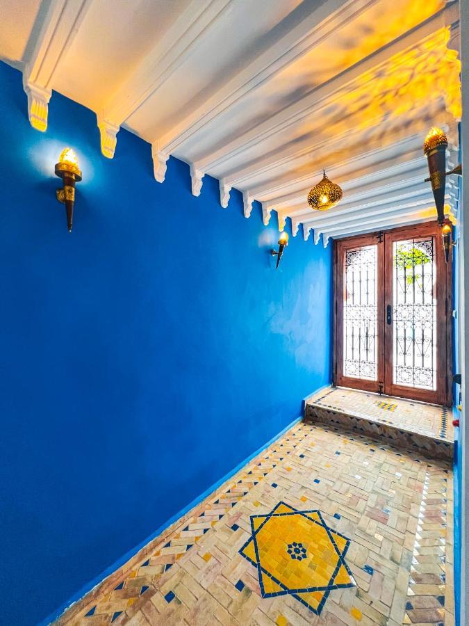 Riad Dokara Chefchaouen Bagian luar foto