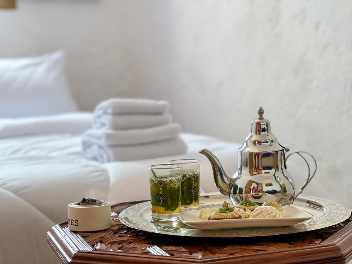 Riad Dokara Chefchaouen Bagian luar foto
